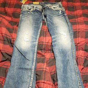 NWT Silver Jean's sz. 33x33